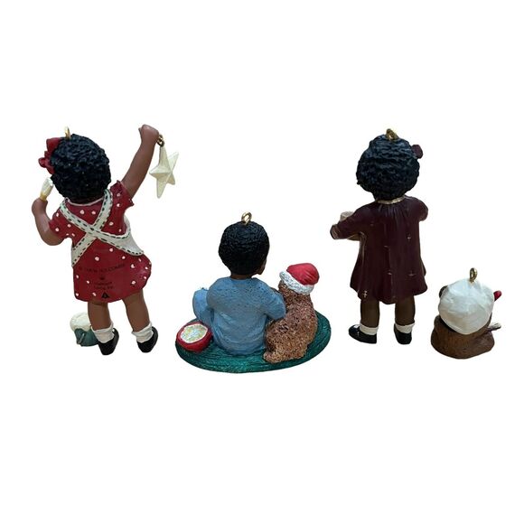 1998 Hallmark Keepsake Ornaments Lot Of 3 (Ricky,Christy & Nikki)By Martha Root - Picture 2 of 15